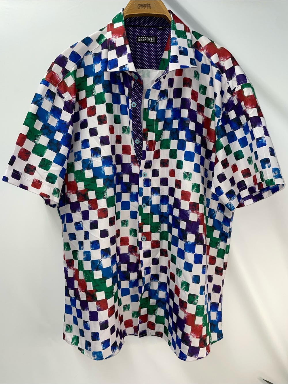 BESPOKE SPORT MENS SHORT SLEEVE SHIRT FTL-07-018